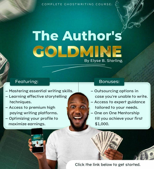 The Author's Goldmine toolkit for writers