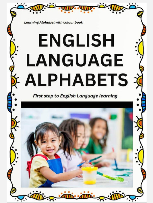ABC Buddy alphabet coloring book for toddlers